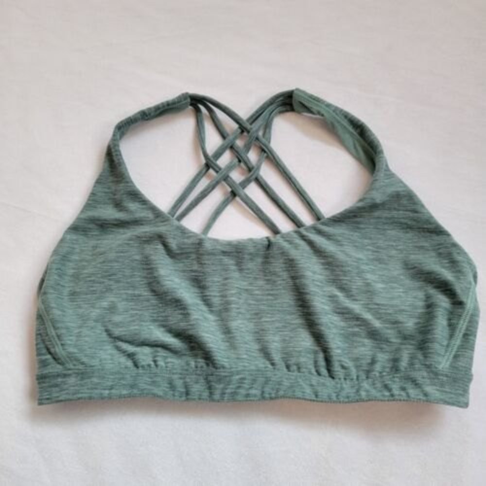 VICTORIA'S SECRET Incredible Essential Strappy Back Sports Bra Activewear Size L